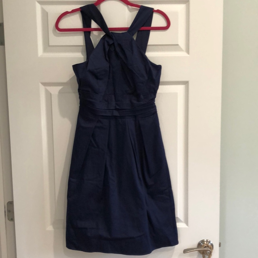 David’s Bridal Navy dress